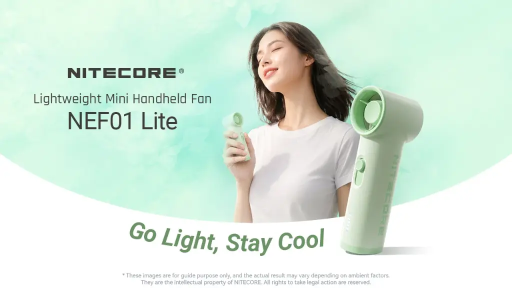Nitecore Fan NEF01 Lite - Frost White