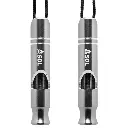 SOL Rescue Metal Whistle, 2 Pack
