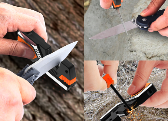 6-In-1 Knife Sharpener & Tool