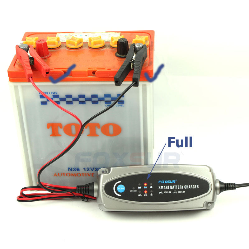 Foxsur Stage Smart Battery Charger