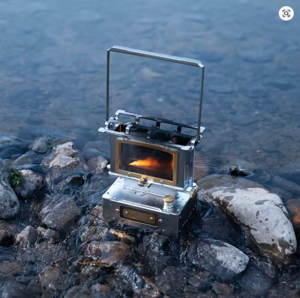 Wellhike Burnt Star Stove - Silver
