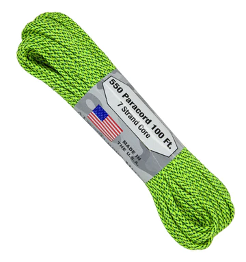Atwood 550 Paracord - Green Spec Camo - 30m