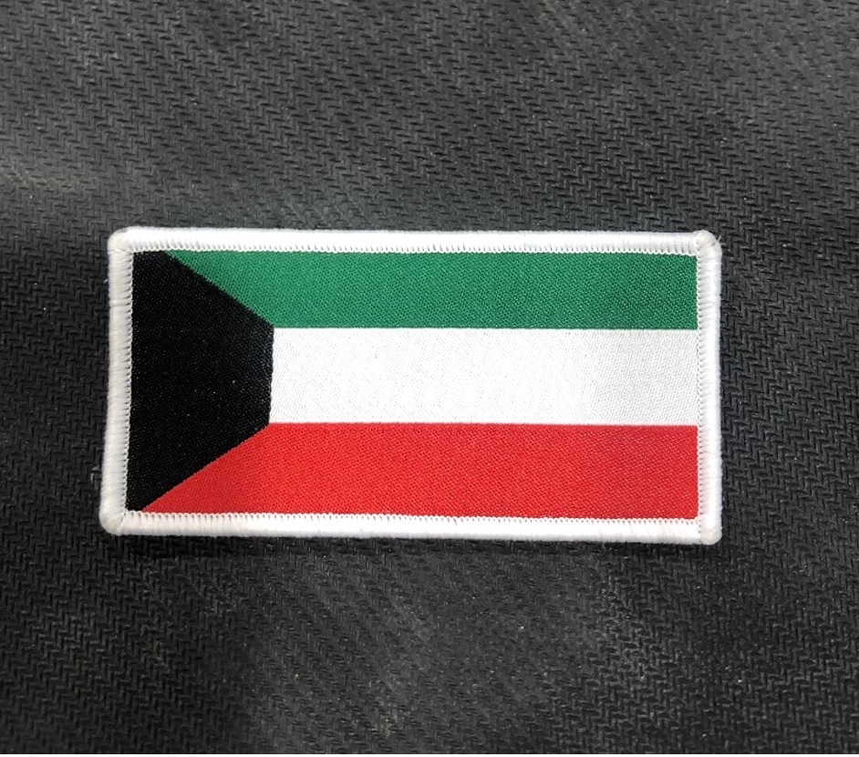 Kuwait Flag Velcro Patche