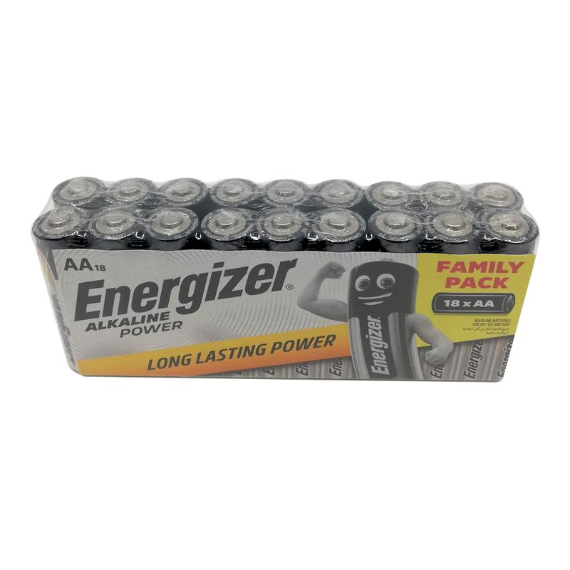 Energizer AA Alkaline sinfle use small batteris 18 pieces