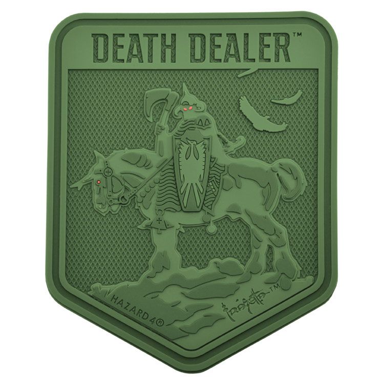Hazard4 Death Dealer patch by Frank Frazetta OD Green