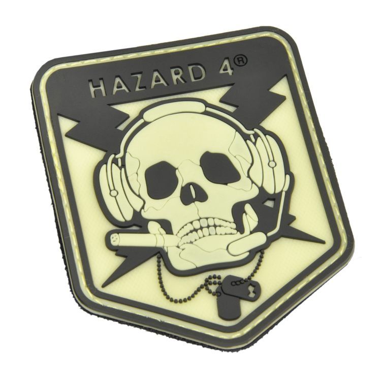 Hazard4 Operator Skull Patch Yellow