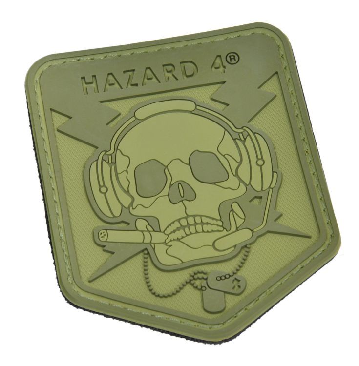 Hazard4 Operator Skull Patch OD Green
