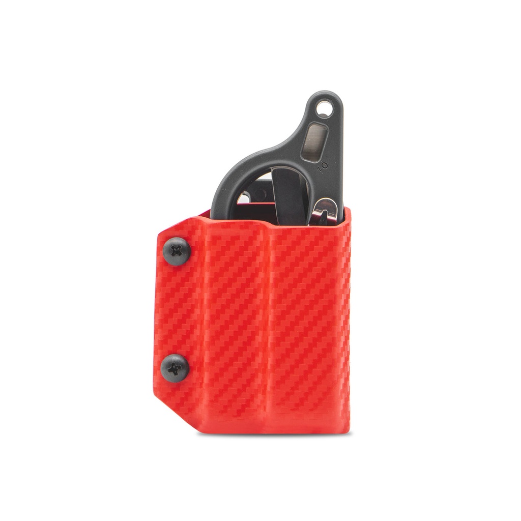 Clip & Carry Leatherman Kydex Sheath for the Raptor Response - CF Red