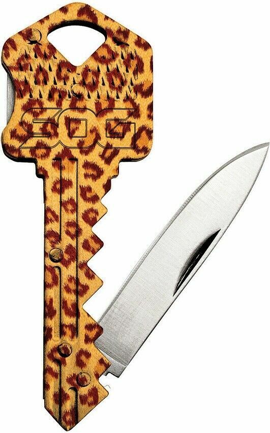 SOG Key Lockback Cheetah