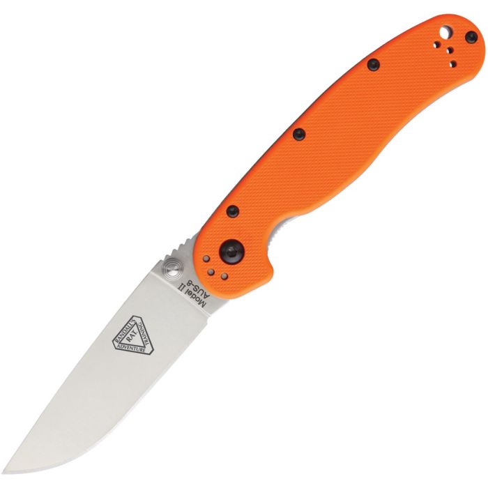Ontario RAT II Linerlock Orange