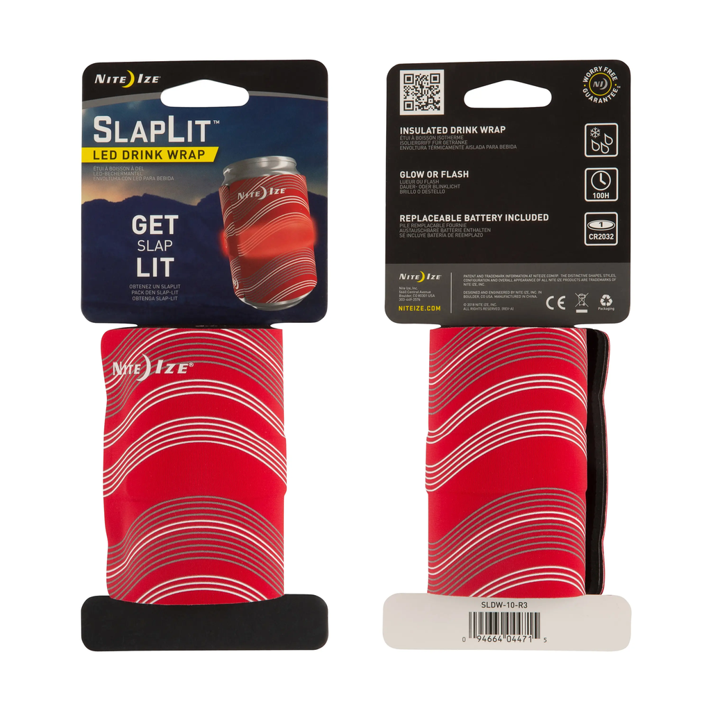 Nite ize SlapLit™ LED Drink Wrap (Red)