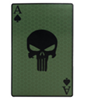 TSNO Reflective Poker A with Punisher Patch Green