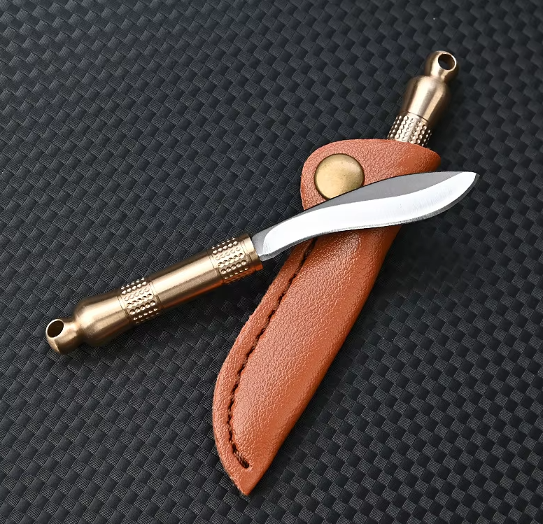 Mini Keychain Fixed Blade Knife 