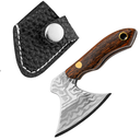 Mini Keychain Damascus Axe