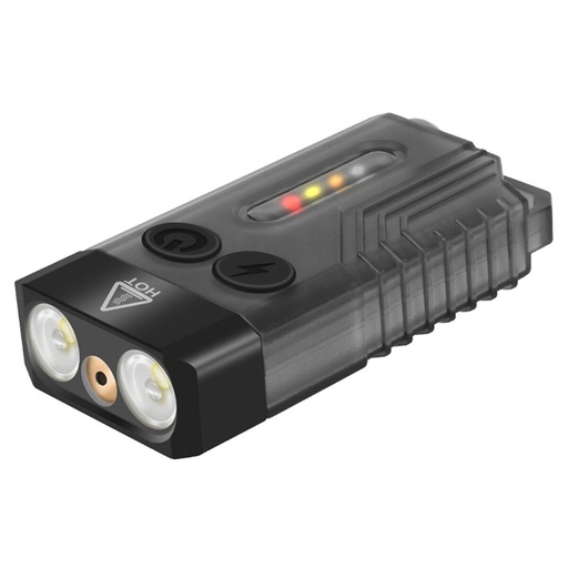 [V10L] Daily Use V10l Mini EDC Flashlight Keychain 1000LM Black