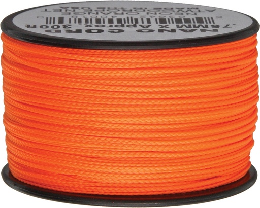 [RG1145] Atwood Rope MFG Nano Cord neon Orange