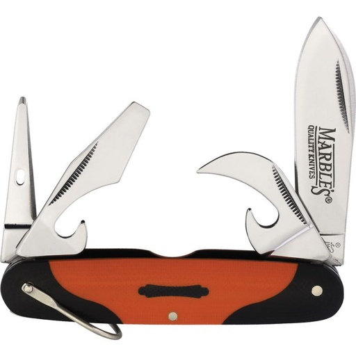 [MR592] Marbles Scout Knife Orange G10