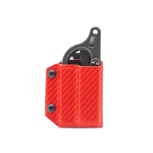 [LRAPT-RESP-CF-RED] Clip & Carry Leatherman Kydex Sheath for the Raptor Response - CF Red
