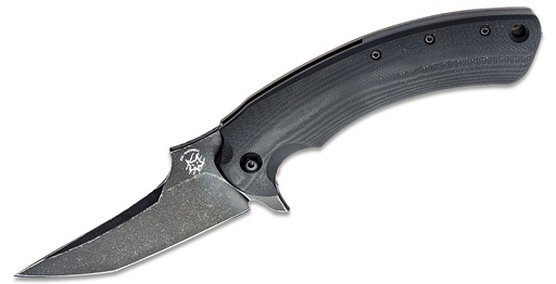[FOX537BR] Fox knives Geco Black