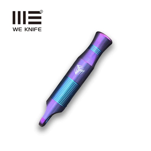[A-05AP] WE KNIFE Titanium Whistle Purple