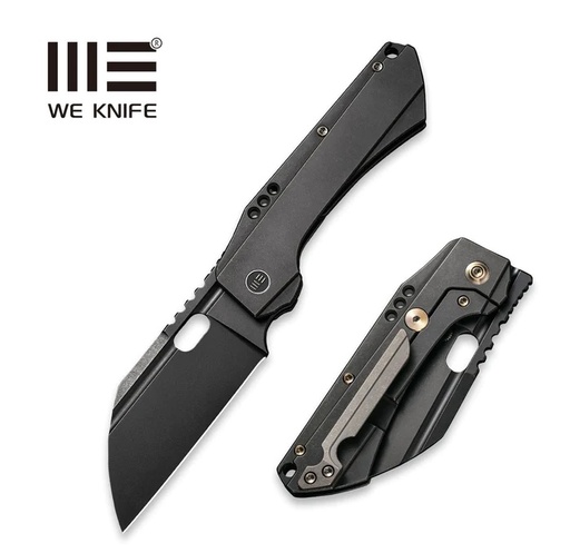 [WE190722] WE KNIFE Roxi 3 Framelock Titanium Black Titanium