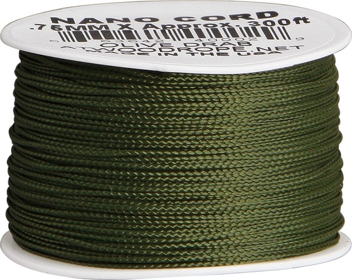 [RG1038] Atwood Rope MFG Nano Cord Olive drab