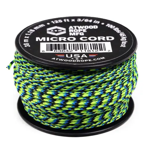 [RG1264] Atwood Rope MFG Micro Cord 125ft Aquatica