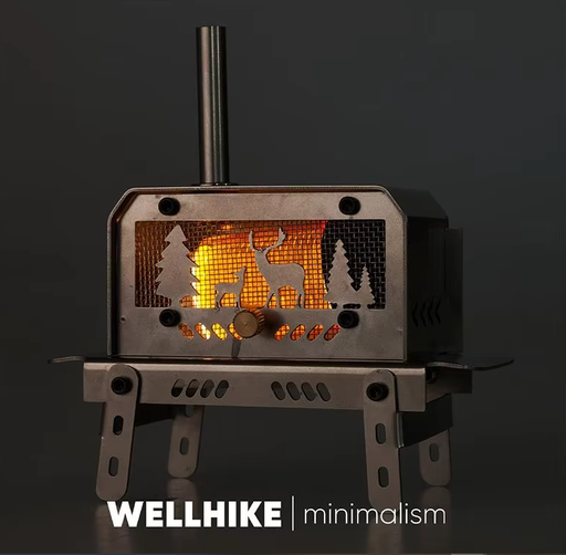 Wellhike Mini Folding Charcoal Stove