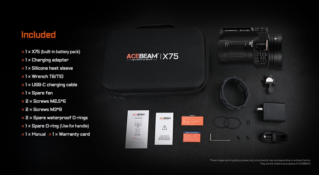 Acebeam X75 XHP70.3 6500K