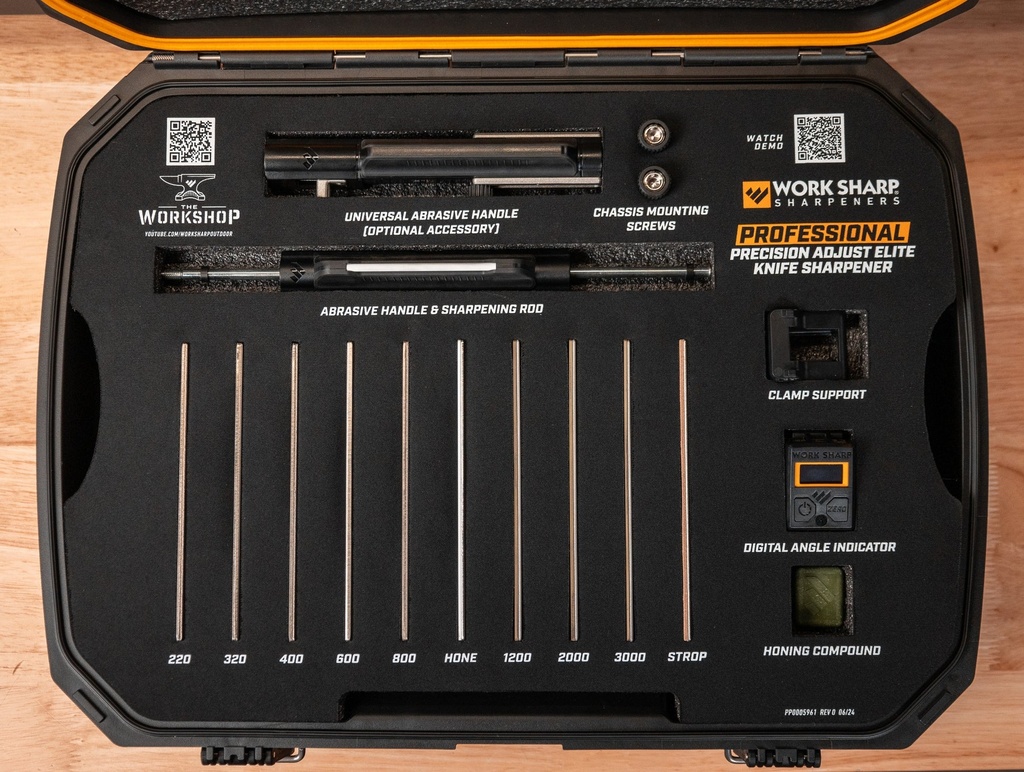 WorkSharp Professional Precision Adjust Elite Knife Sharpener 