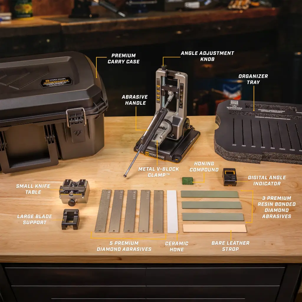 WorkSharp Professional Precision Adjust Elite Knife Sharpener 