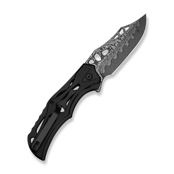 CIVIVI Biophase Black Aluminum - Damascus 