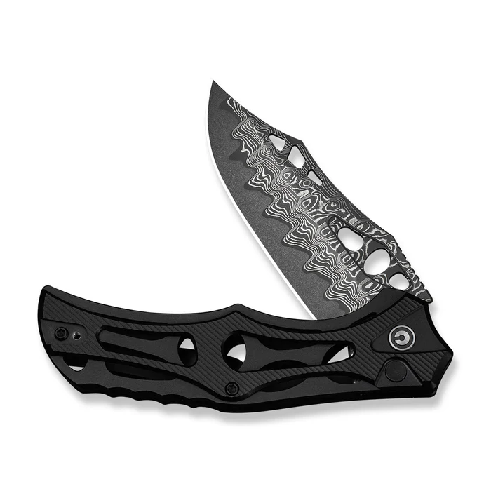 CIVIVI Biophase Black Aluminum - Damascus 