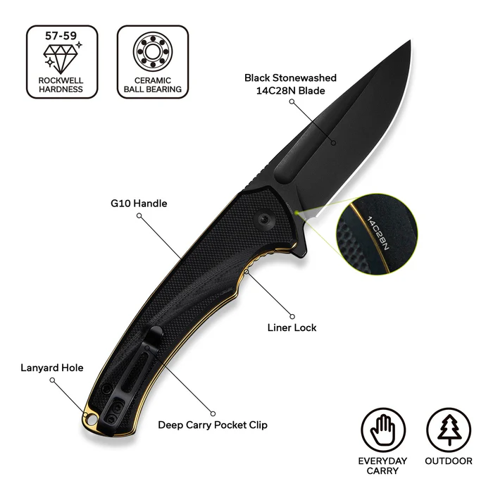 CIVIVI Voidflare Black 