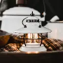 Barebones Edison Mini Lantern -  Vintage White