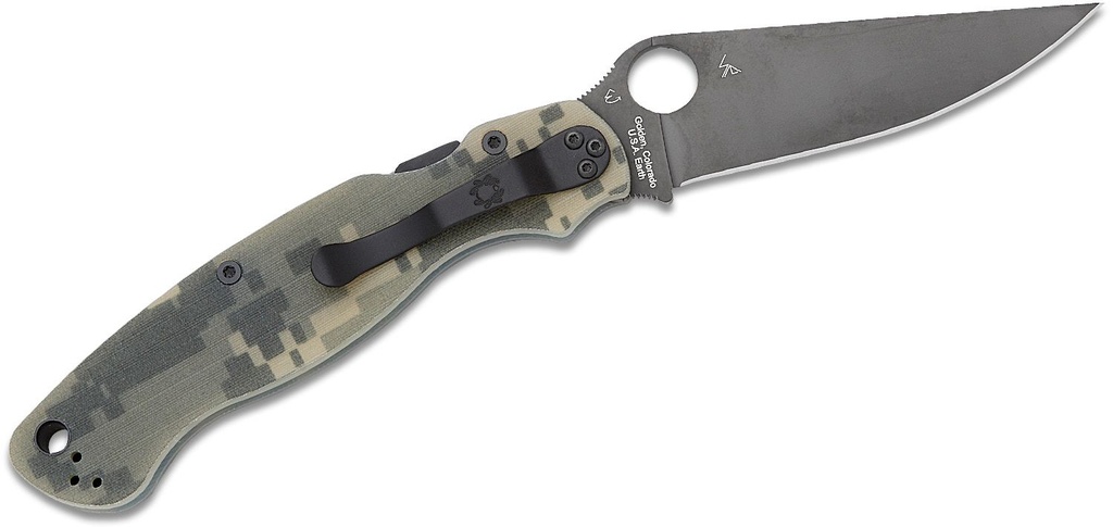 Spyderco Military 2 Black G10