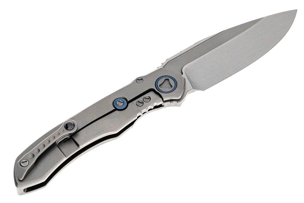 Microtech Anax Drop Point Satin