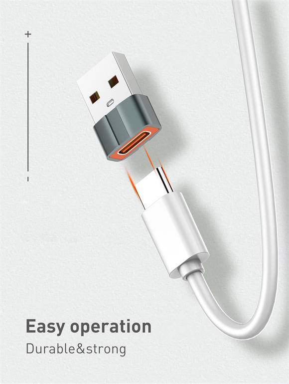 LDNIO USB Convertor USB A to Type-C Adapter