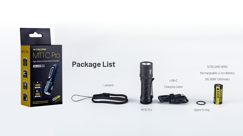 Nitecore MT1C Pro