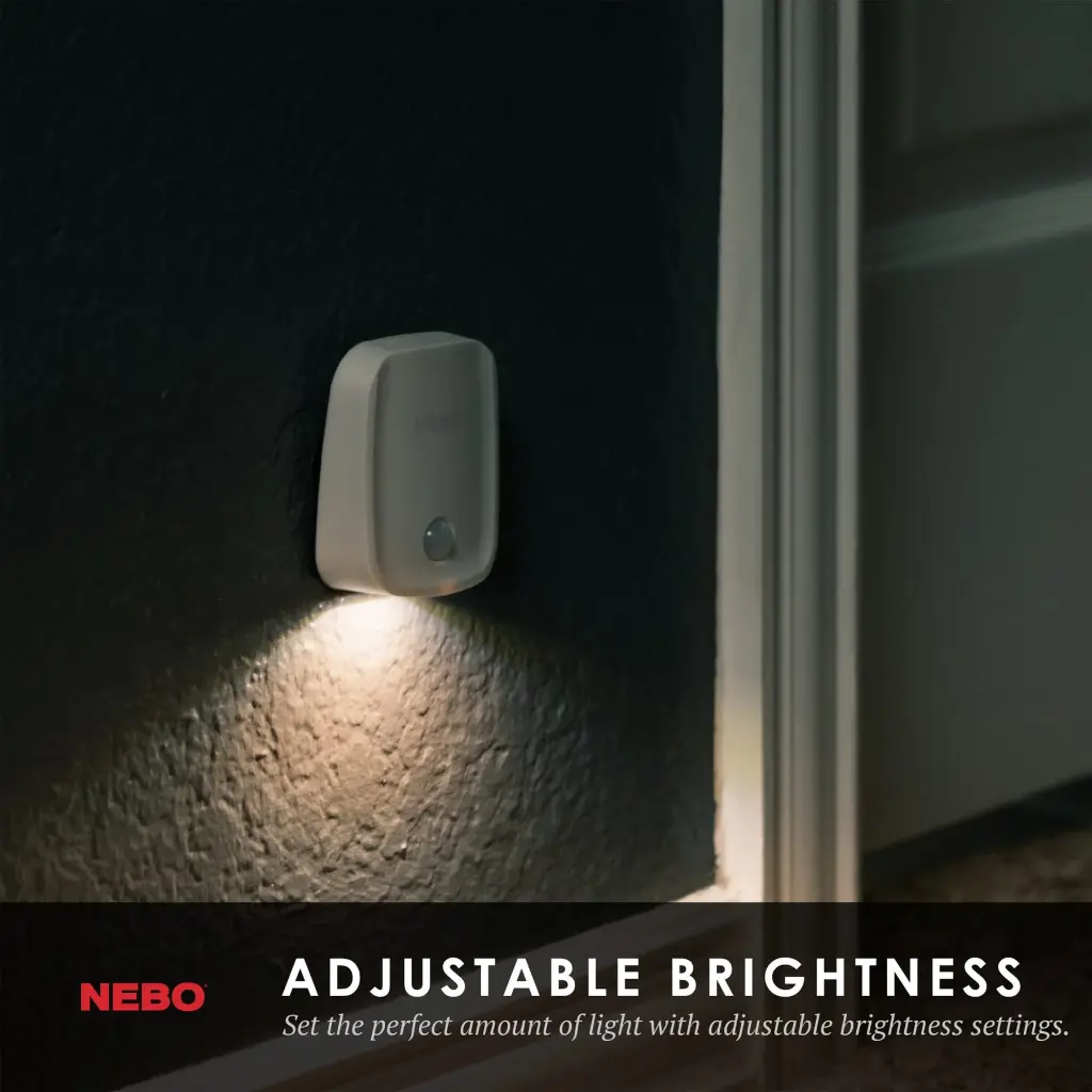 Nebo MOTION SENSOR AMBIENT NIGHT LIGHT 3-PACK