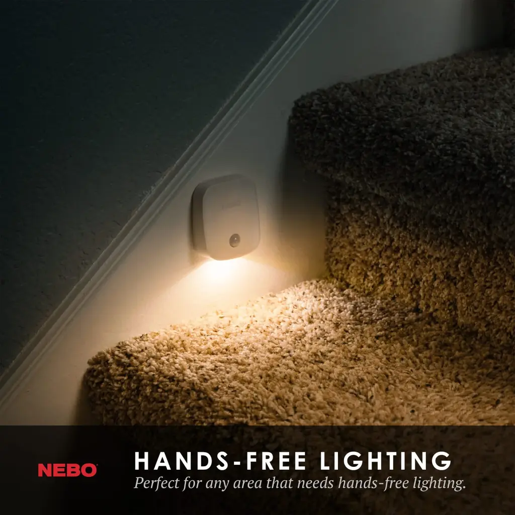 Nebo MOTION SENSOR AMBIENT NIGHT LIGHT 3-PACK