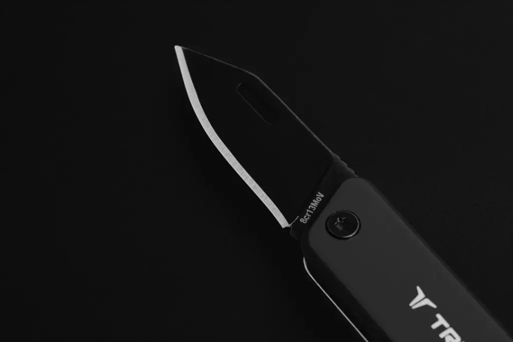True Utility Modern Key Chain Knife - Gray