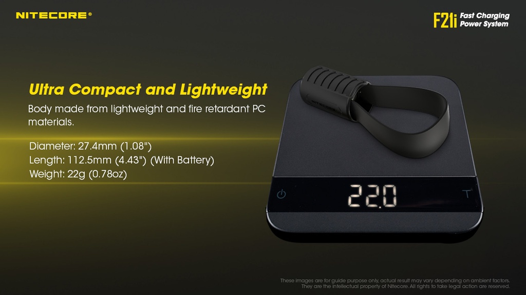 Nitecore F21i+NL2150HPI