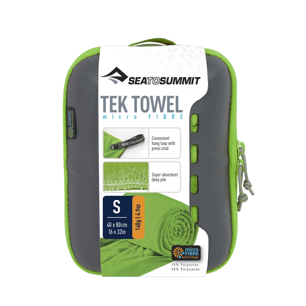 Sea To Summit TEK TOWEL Lime Green Small