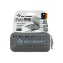 Sea to Summit POCKET TOWEL TRAVEL Grey Medium