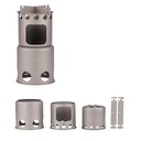 Titanium Camping Wood Stove