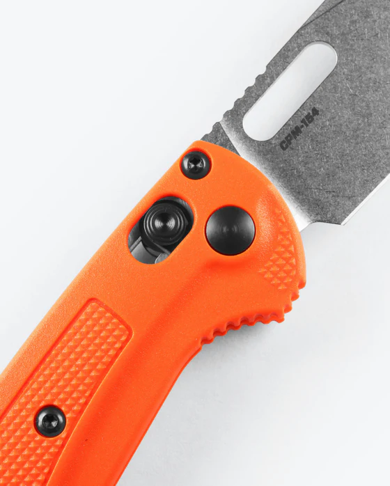 Benchmade Mini Taggedout® | Orange Grivory®