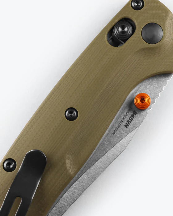 Benchmade Mini Taggedout® | Orange Grivory®