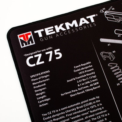 CZ 75 Ultra Premium Gun Cleaning Mat