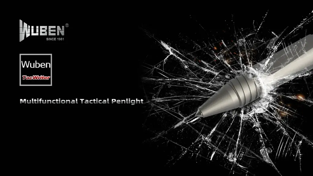Wuben TP10 Multi-Functional EDC Tactical Pen Flashlight 